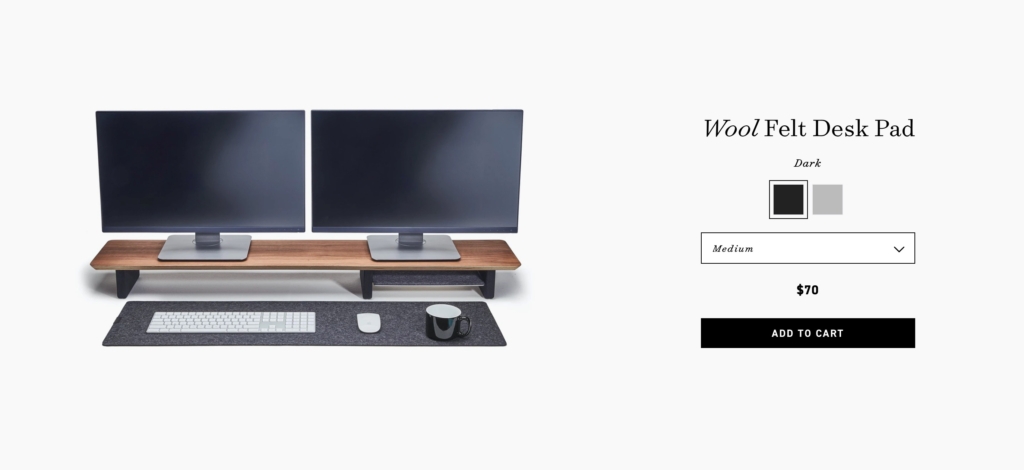 レビュー】GROVEMADEのウールデスクパッドは見た目・質感が最高【購入 